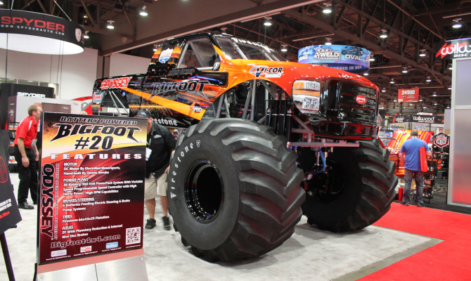 Bigfoot monster truck power 2025 wheels